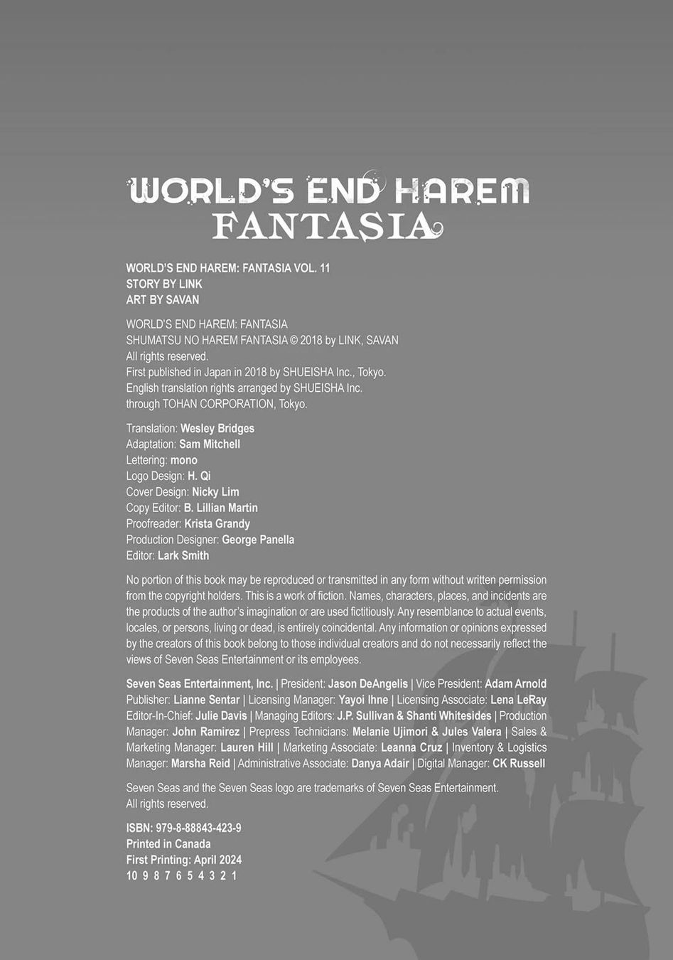 Shuumatsu no Harem: Fantasia - Page 41