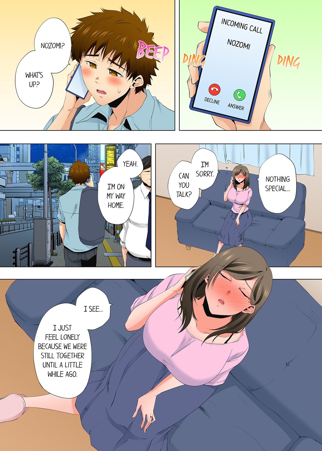 A Sexless Wife Finds Pleasures - Page 1