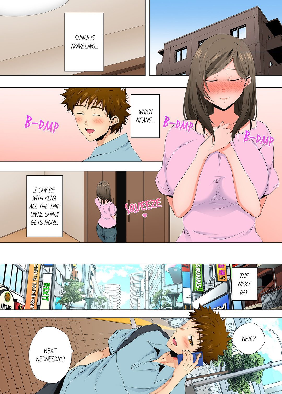 A Sexless Wife Finds Pleasures - Page 1