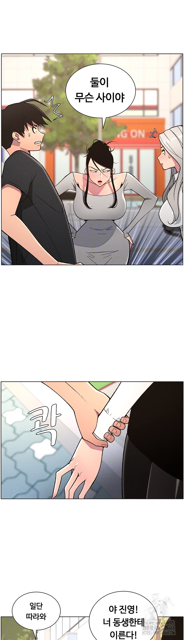 A Secret Lesson With My Younger Sister Raw - Page 8