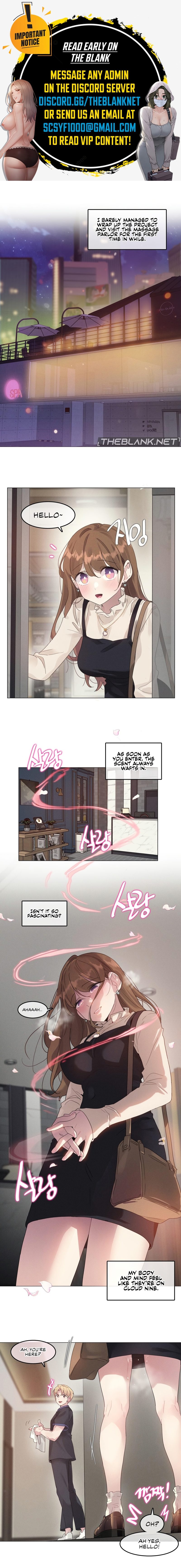 What Happened at the Hypnosis Massage Shop - Page 1
