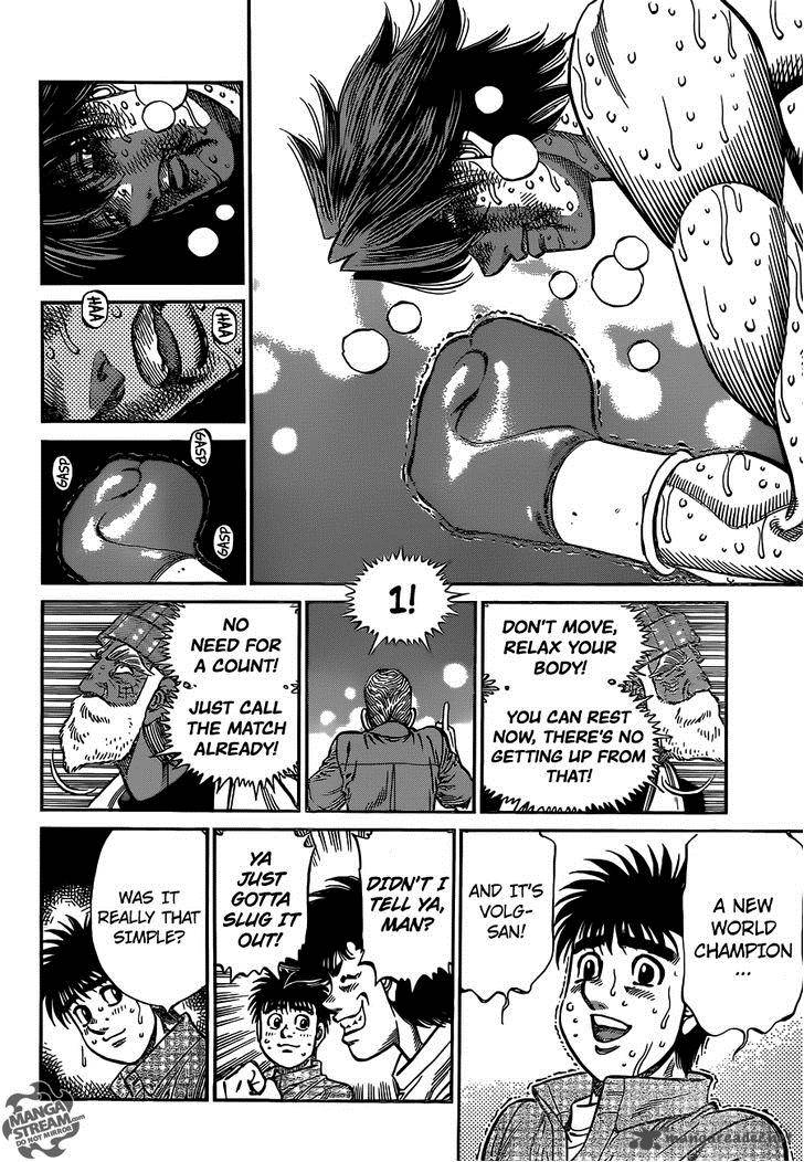 Hajime no Ippo - Chapter 1004 Page 5