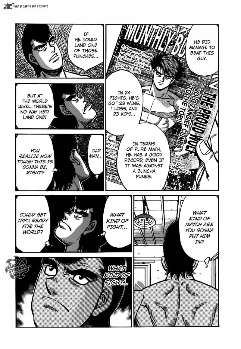 Hajime no Ippo - Chapter 1012 Page 16