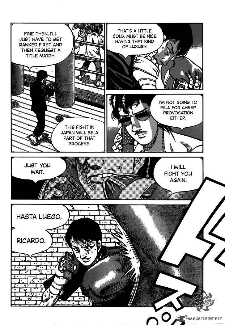 Hajime no Ippo - Chapter 1014 Page 15