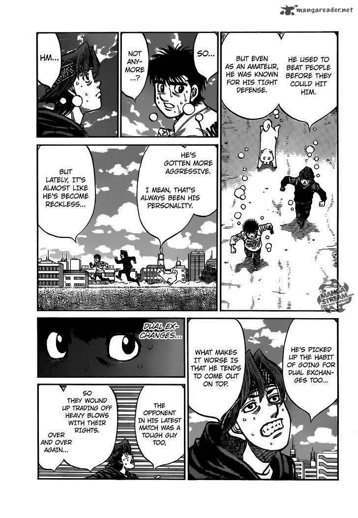 Hajime no Ippo - Chapter 1014 Page 4