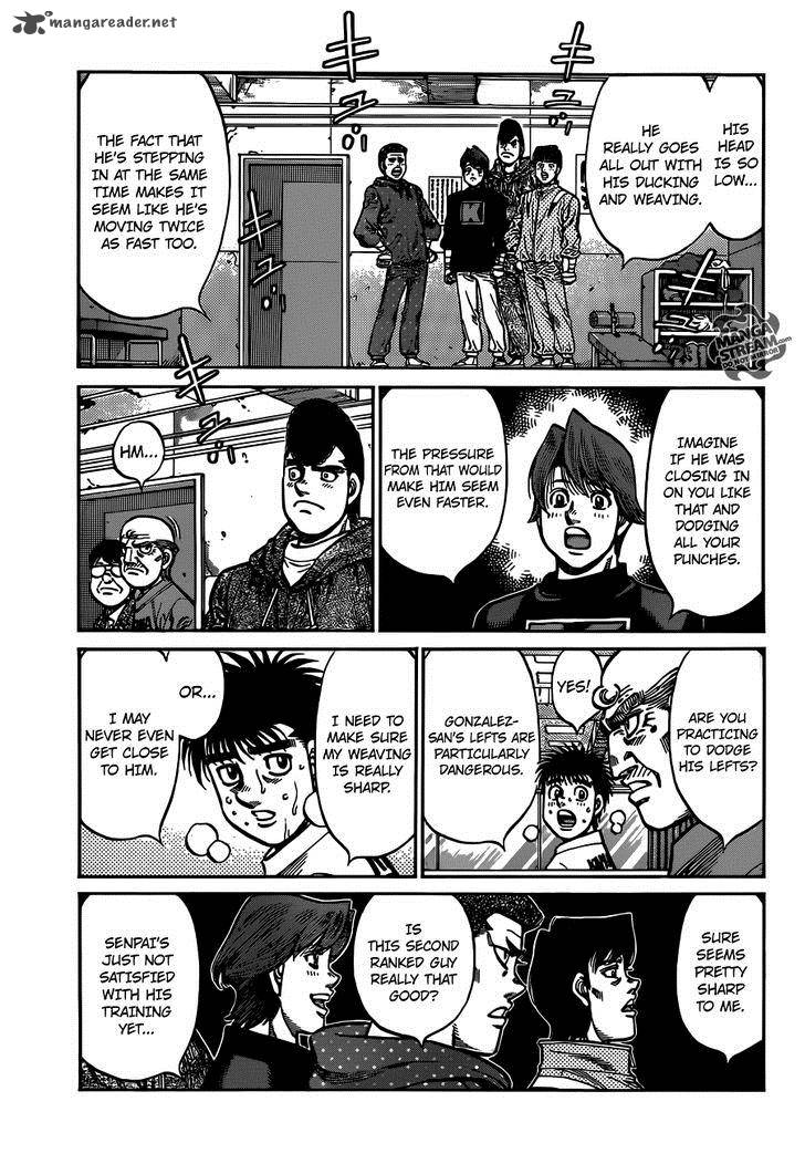 Hajime no Ippo - Chapter 1015 Page 4