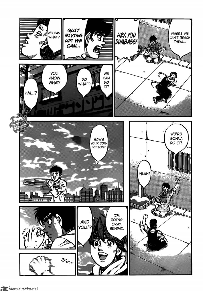 Hajime no Ippo - Chapter 1018 Page 13