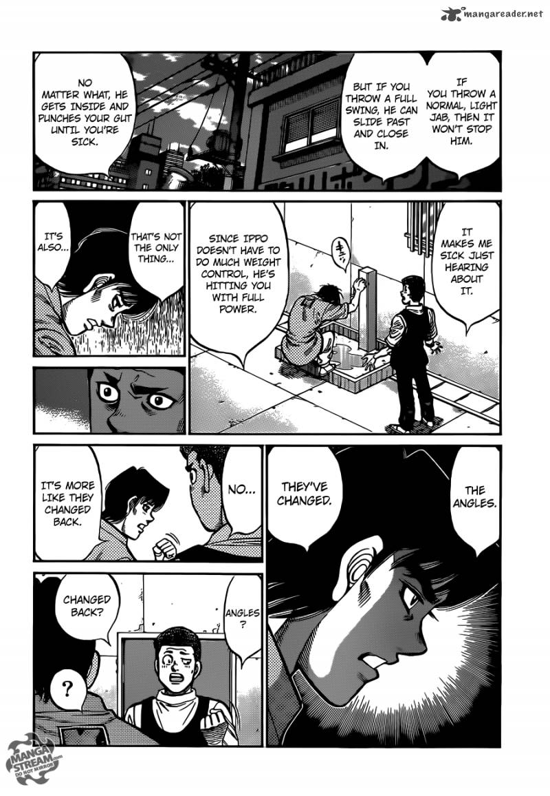 Hajime no Ippo - Chapter 1018 Page 6