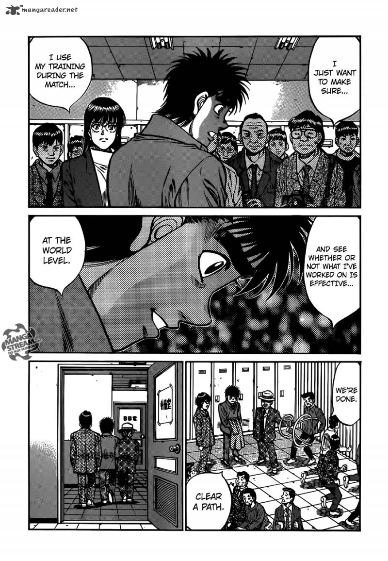 Hajime no Ippo - Chapter 1020 Page 11