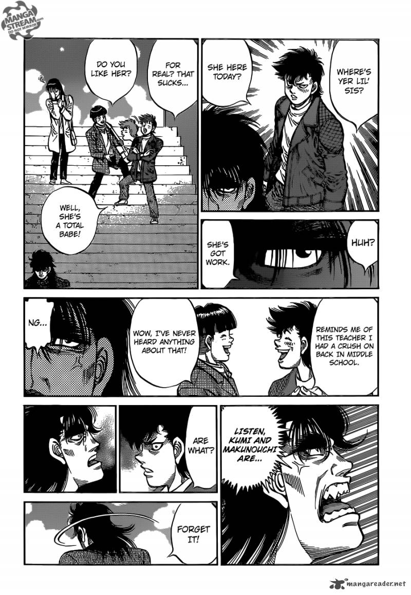 Hajime no Ippo - Chapter 1021 Page 15