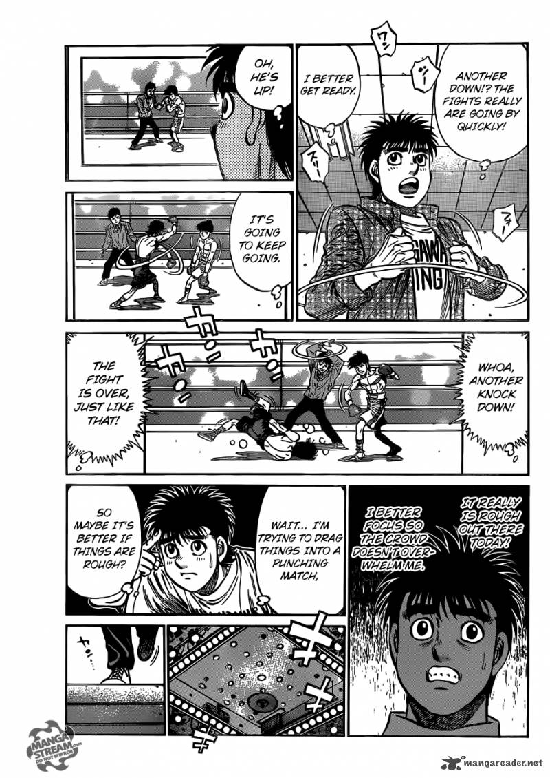 Hajime no Ippo - Chapter 1022 Page 12