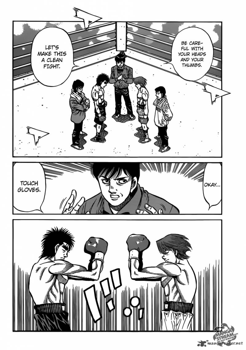 Hajime no Ippo - Chapter 1023 Page 13