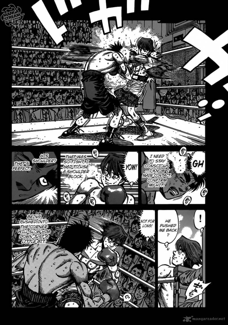 Hajime no Ippo - Chapter 1024 Page 14