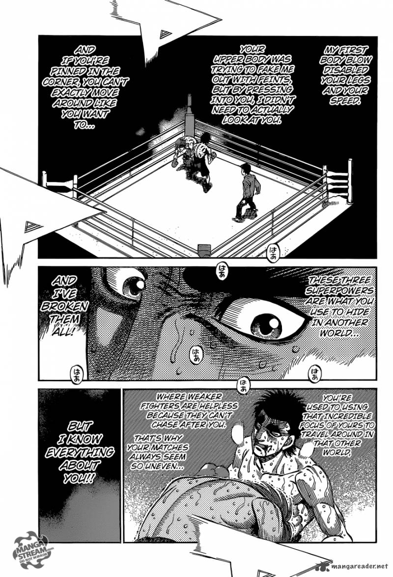 Hajime no Ippo - Chapter 1026 Page 15