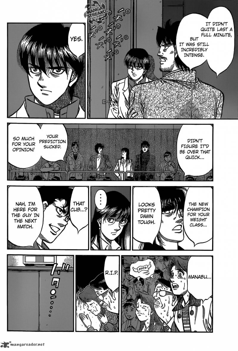 Hajime no Ippo - Chapter 1029 Page 8