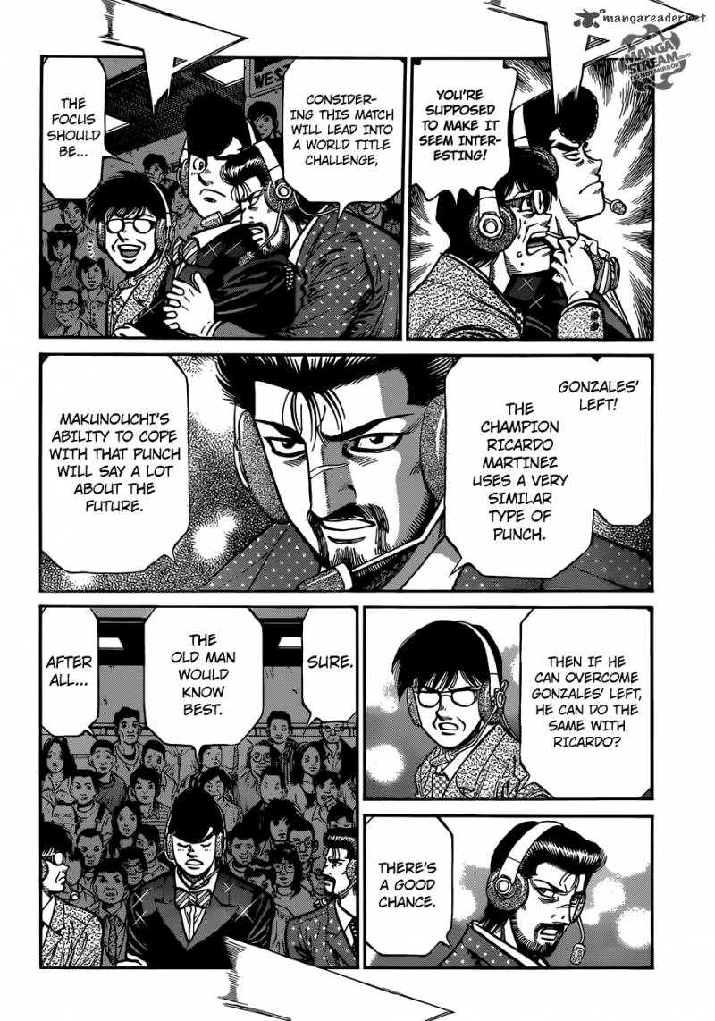 Hajime no Ippo - Chapter 1031 Page 3