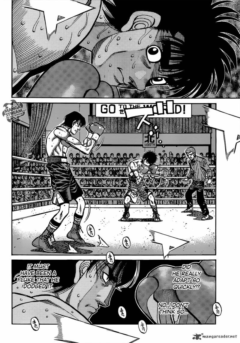 Hajime no Ippo - Chapter 1038 Page 4