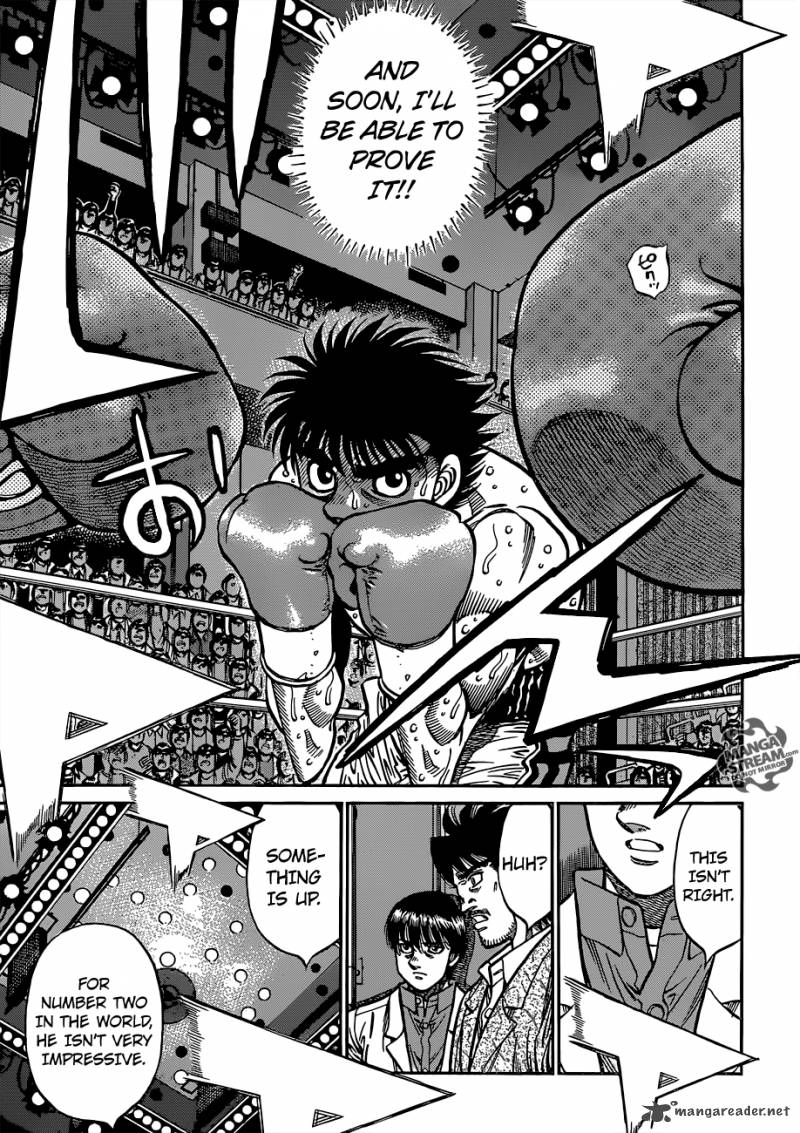 Hajime no Ippo - Chapter 1040 Page 12