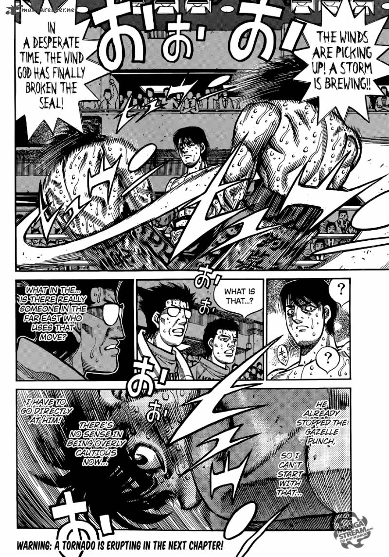 Hajime no Ippo - Chapter 1054 Page 11