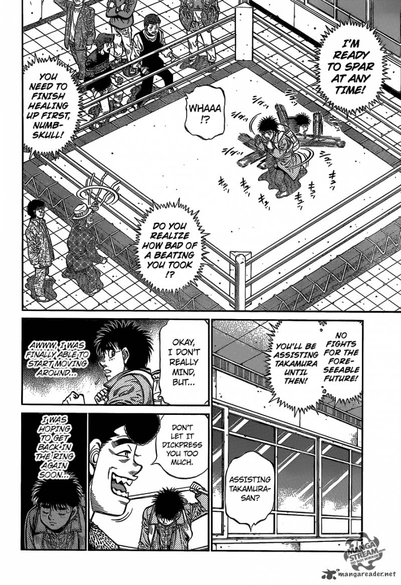 Hajime no Ippo - Chapter 1077 Page 14