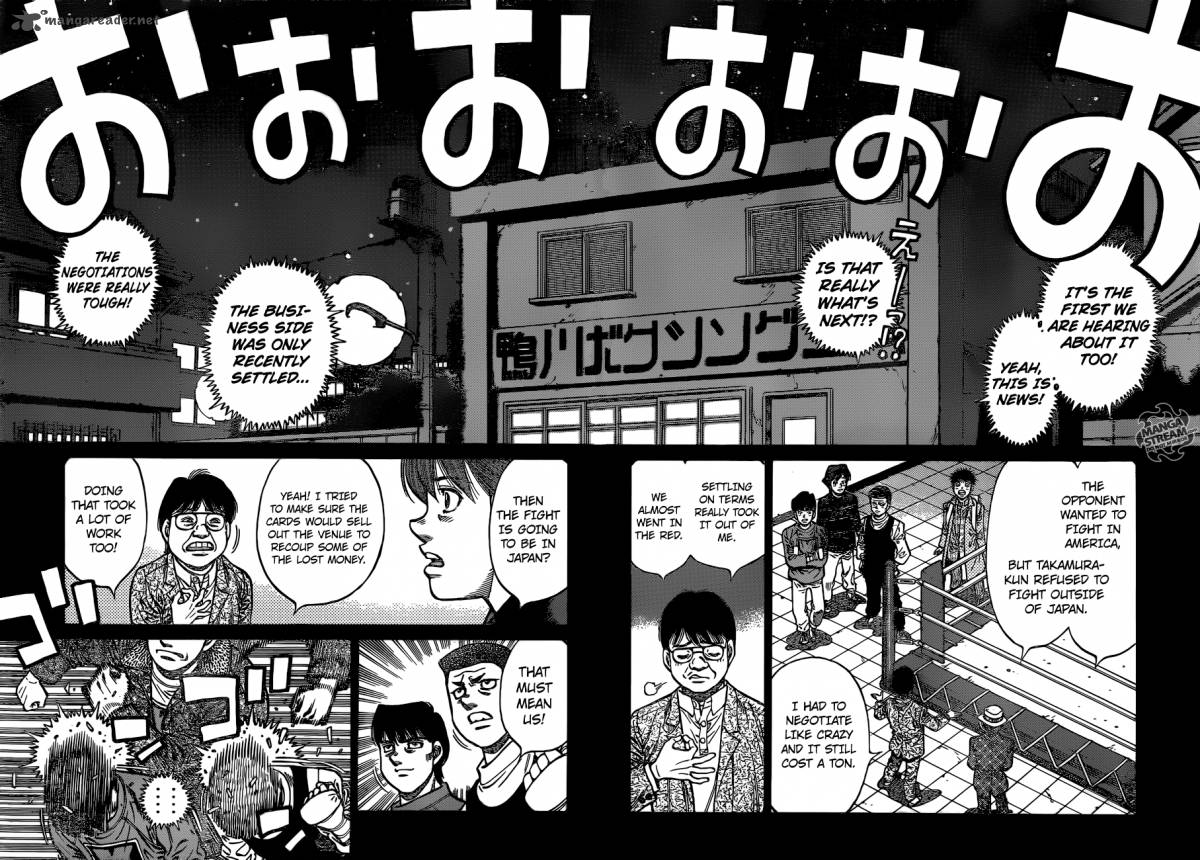 Hajime no Ippo - Chapter 1078 Page 2