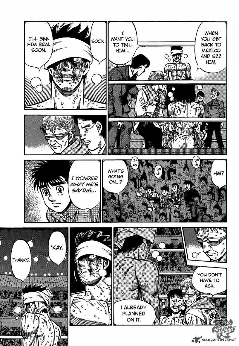 Hajime no Ippo - Chapter 1092 Page 11