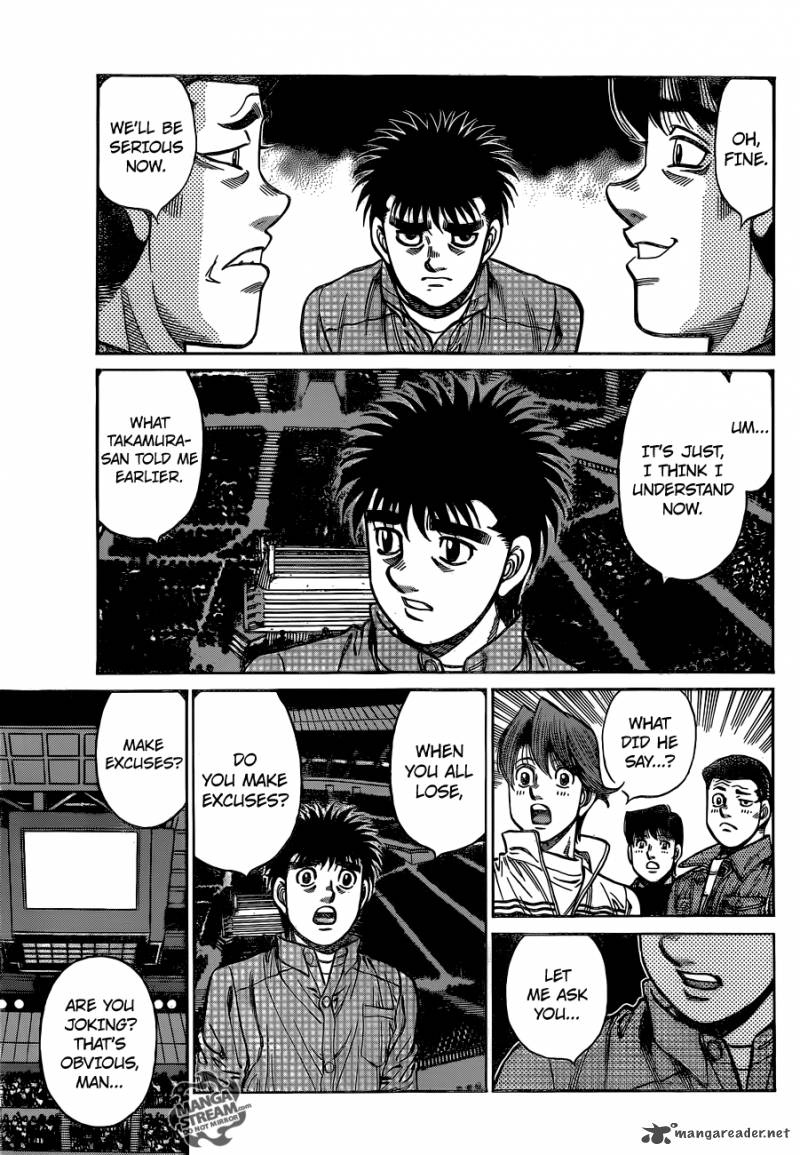 Hajime no Ippo - Chapter 1093 Page 3