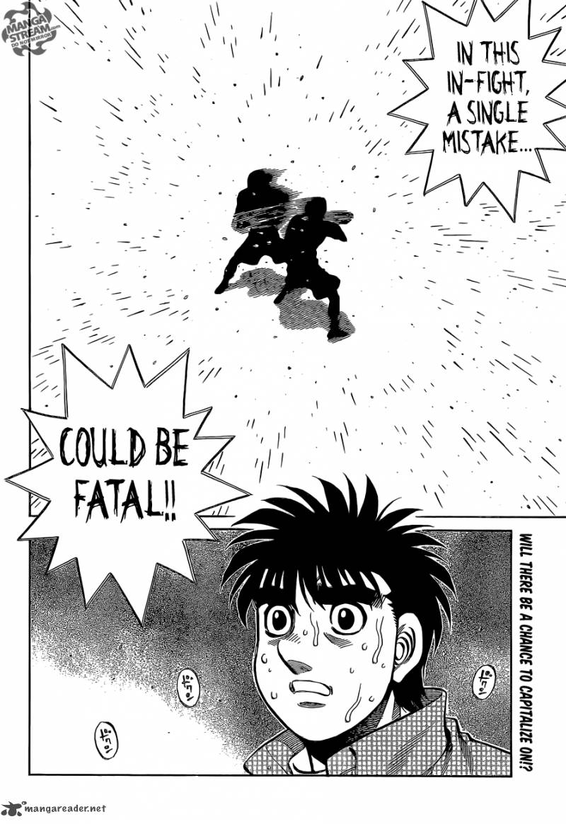 Hajime no Ippo - Chapter 1108 Page 13