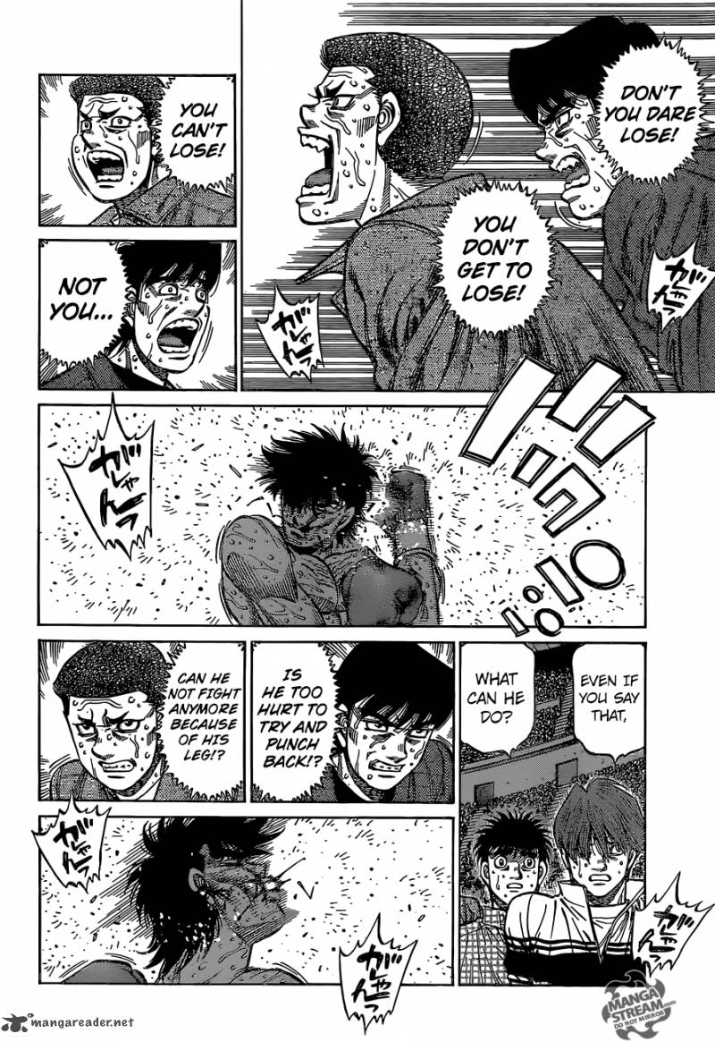 Hajime no Ippo - Chapter 1116 Page 14