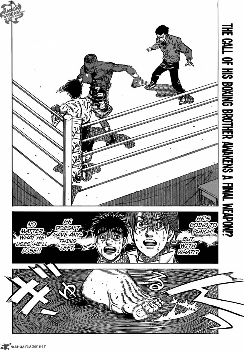 Hajime no Ippo - Chapter 1118 Page 12