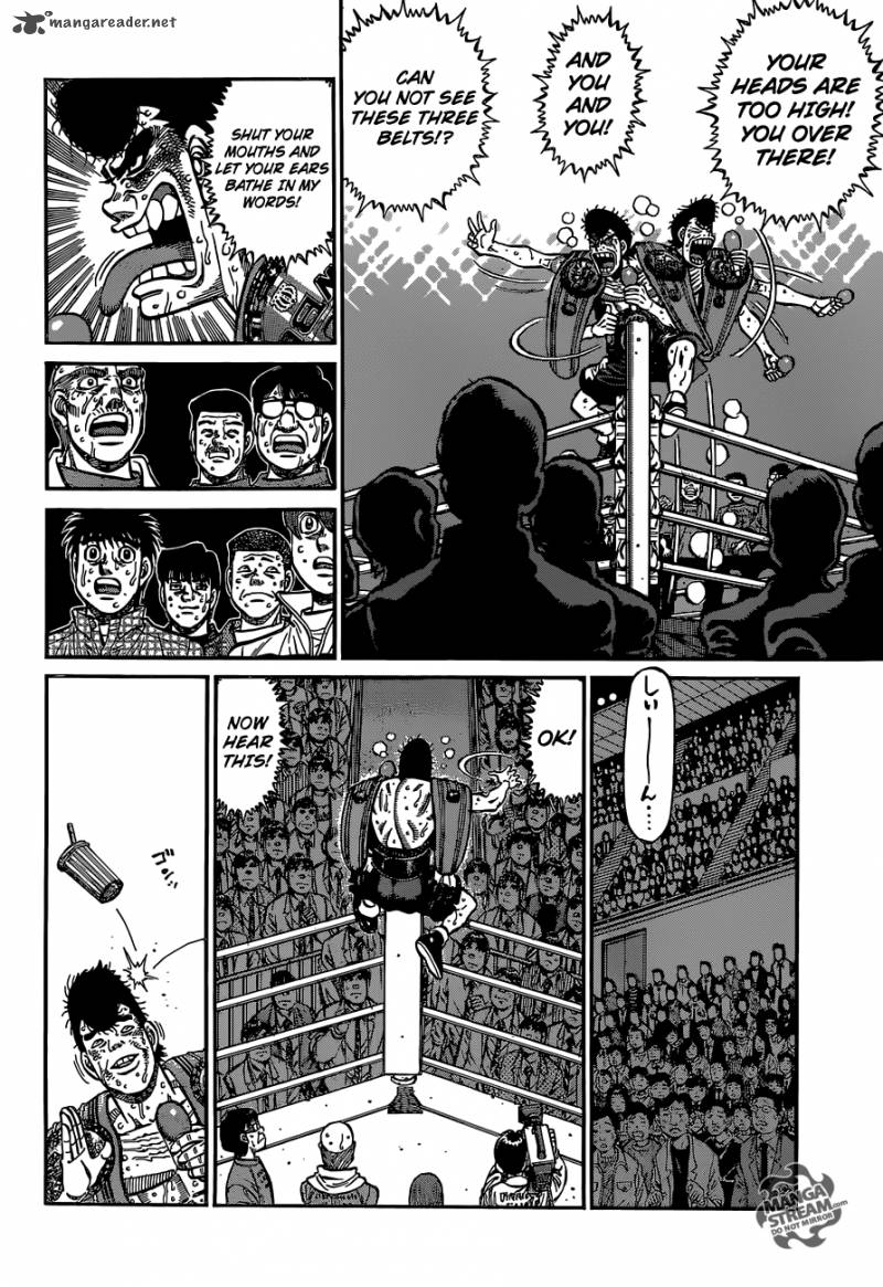 Hajime no Ippo - Chapter 1121 Page 9