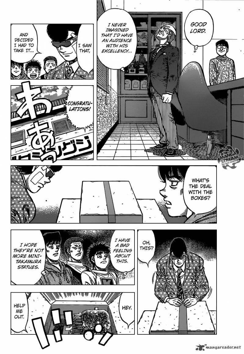 Hajime no Ippo - Chapter 1122 Page 8