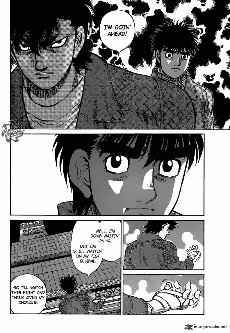 Hajime no Ippo - Chapter 1126 Page 16