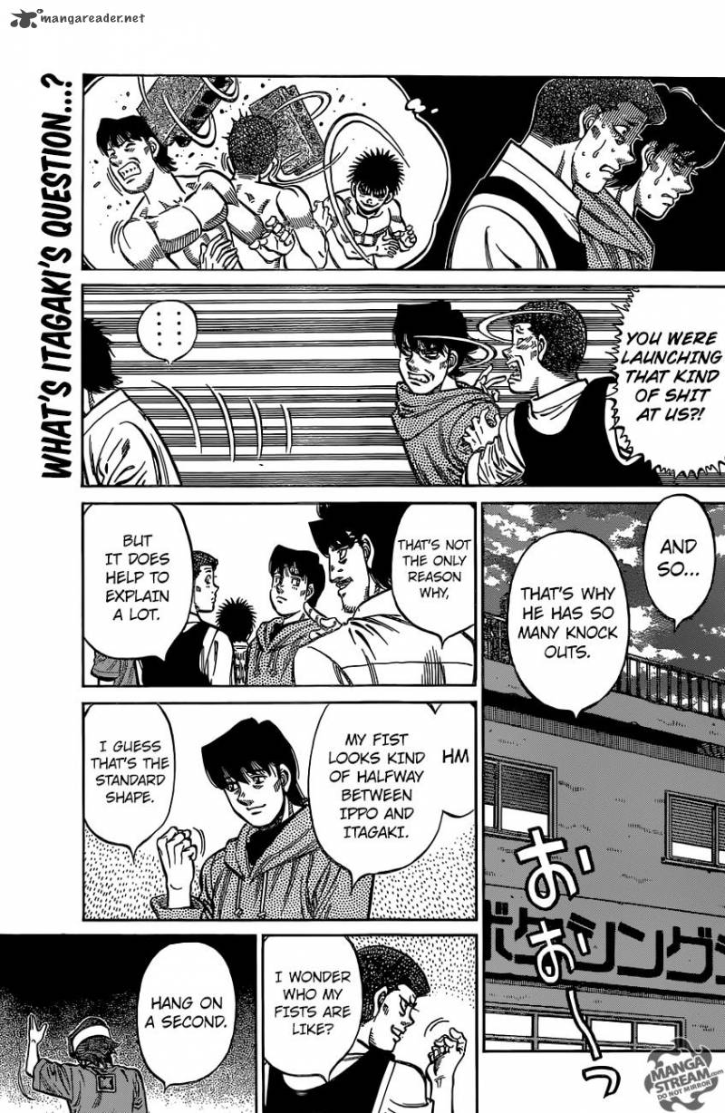 Hajime no Ippo - Chapter 1131 Page 13