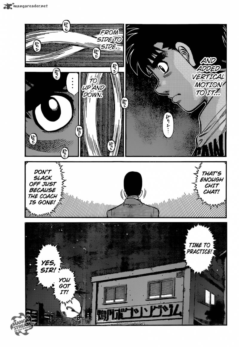 Hajime no Ippo - Chapter 1133 Page 11