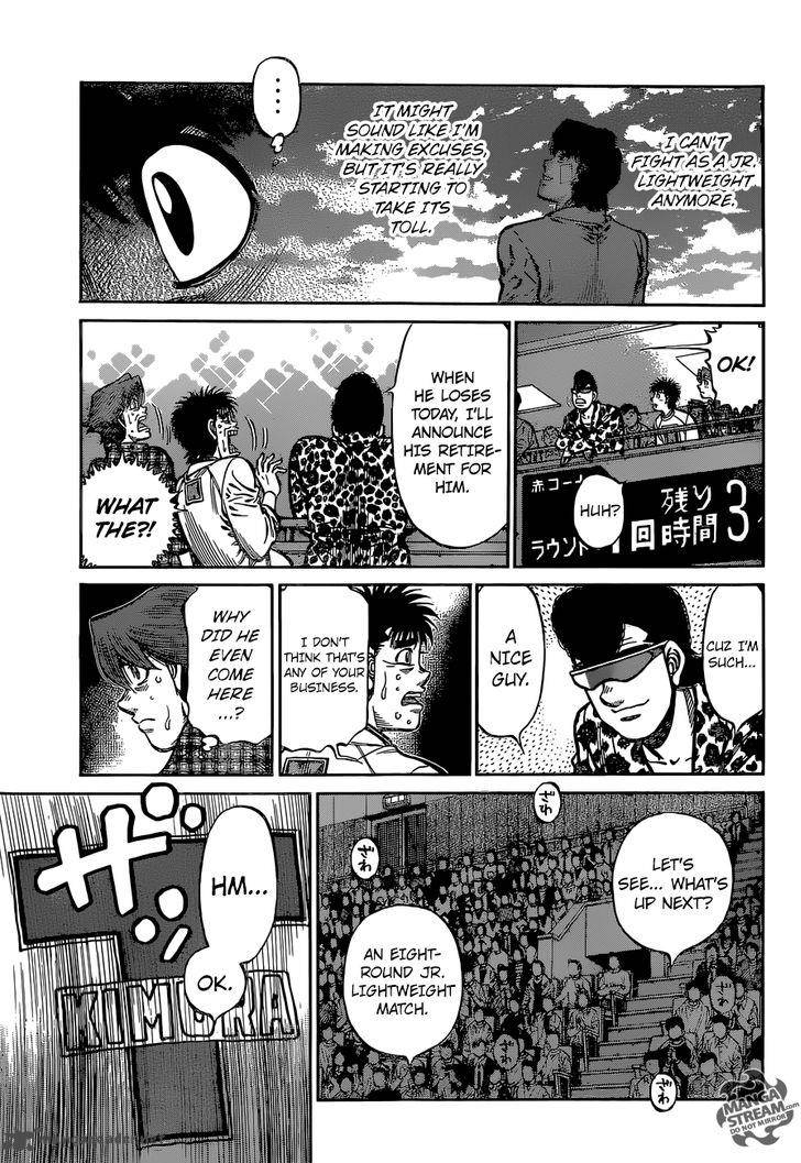 Hajime no Ippo - Chapter 1136 Page 8