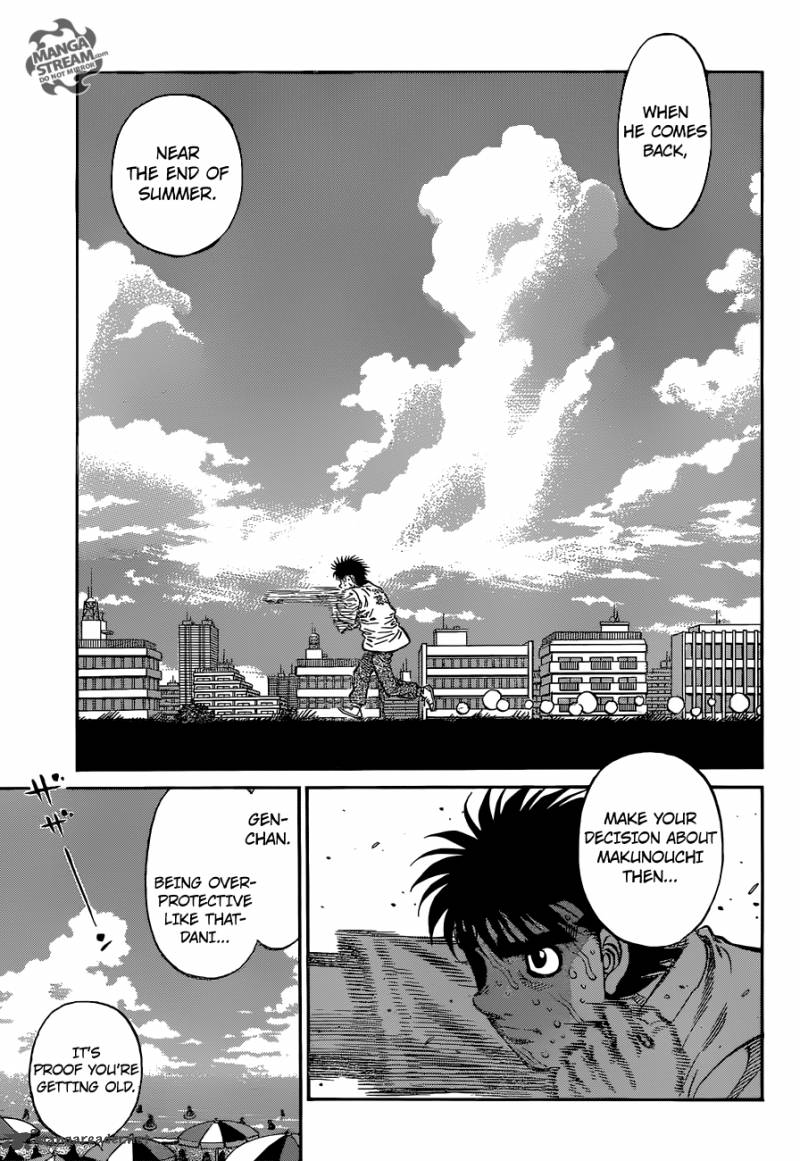 Hajime no Ippo - Chapter 1155 Page 17