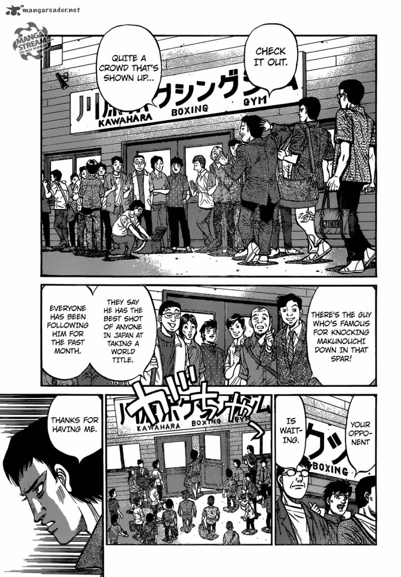 Hajime no Ippo - Chapter 1160 Page 3