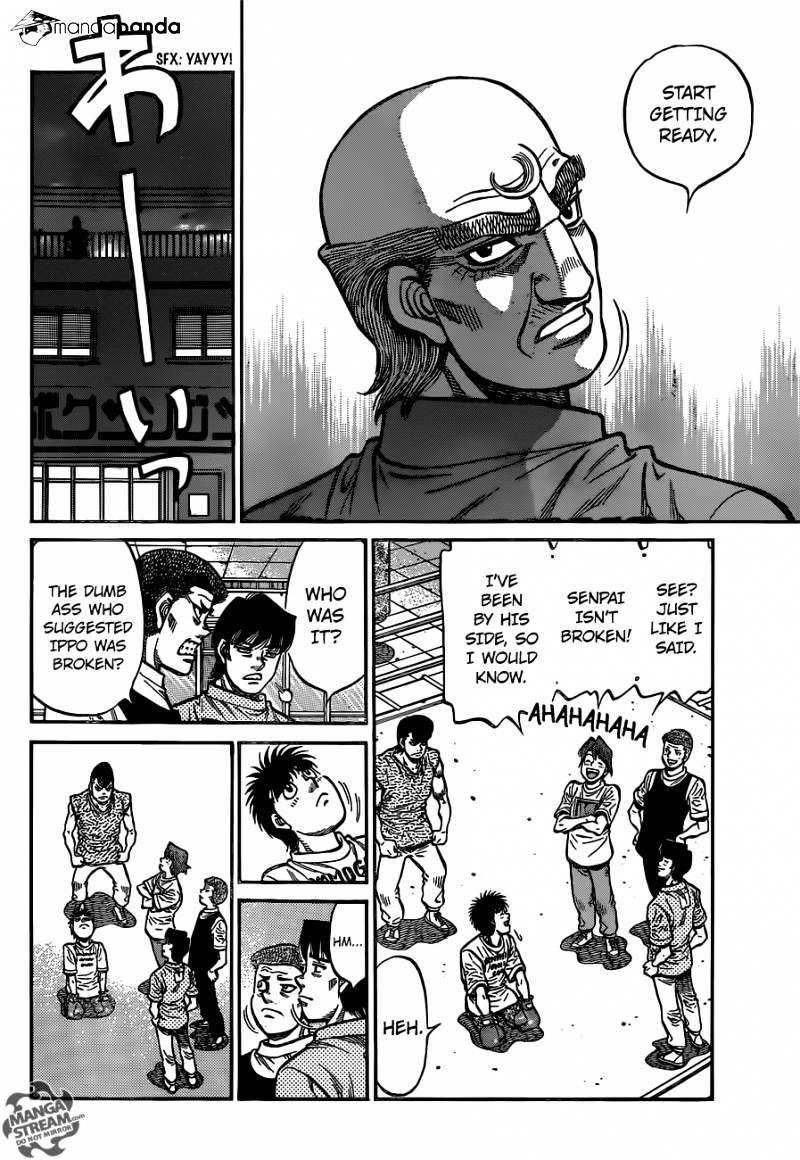 Hajime no Ippo - Chapter 1164 Page 4