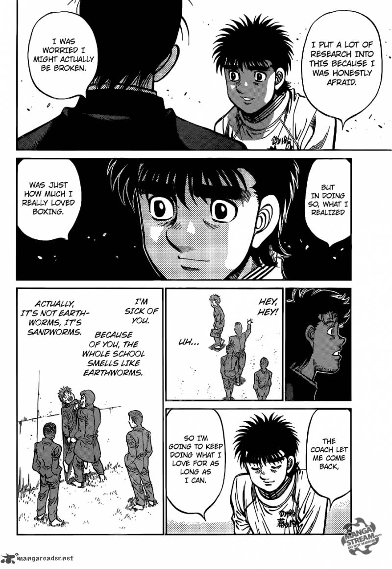 Hajime no Ippo - Chapter 1165 Page 10