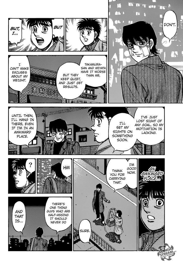 Hajime no Ippo - Chapter 1172 Page 12