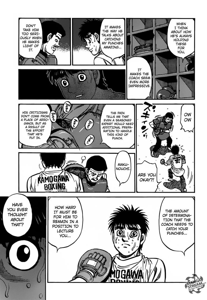 Hajime no Ippo - Chapter 1176 Page 12