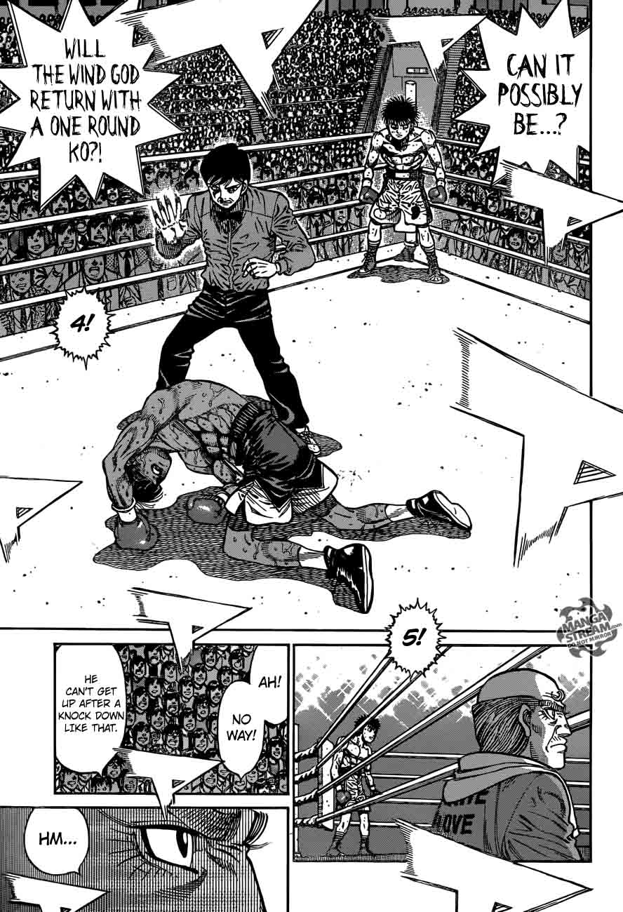 Hajime no Ippo - Chapter 1182 Page 3