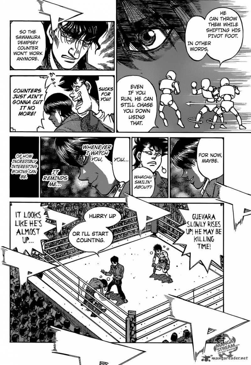 Hajime no Ippo - Chapter 1185 Page 4