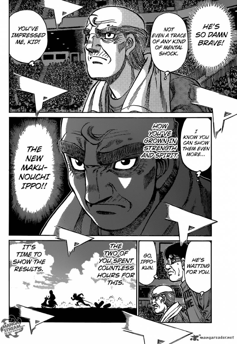 Hajime no Ippo - Chapter 1186 Page 15