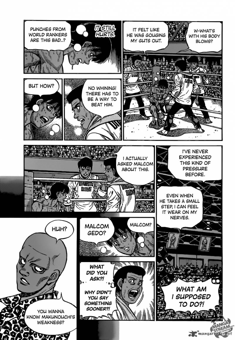 Hajime no Ippo - Chapter 1186 Page 7