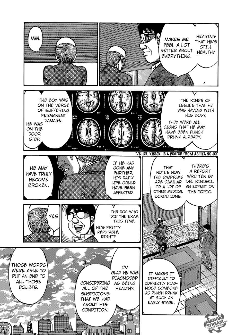 Hajime no Ippo - Chapter 1209 Page 3