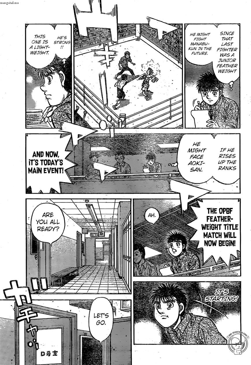 Hajime no Ippo - Chapter 1229 Page 17