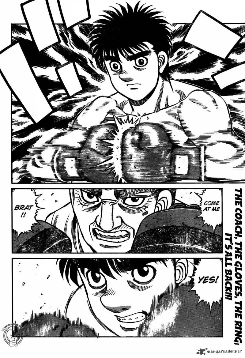 Hajime no Ippo - Chapter 1239 Page 19