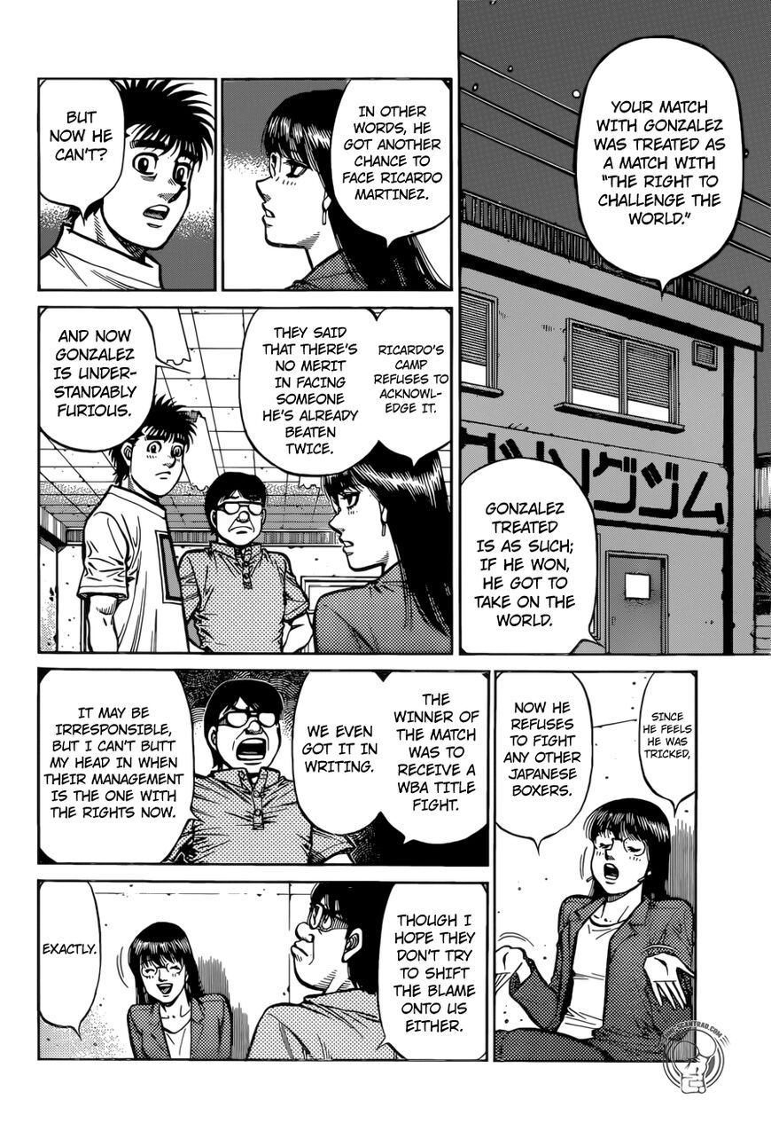 Hajime no Ippo - Chapter 1272 Page 15